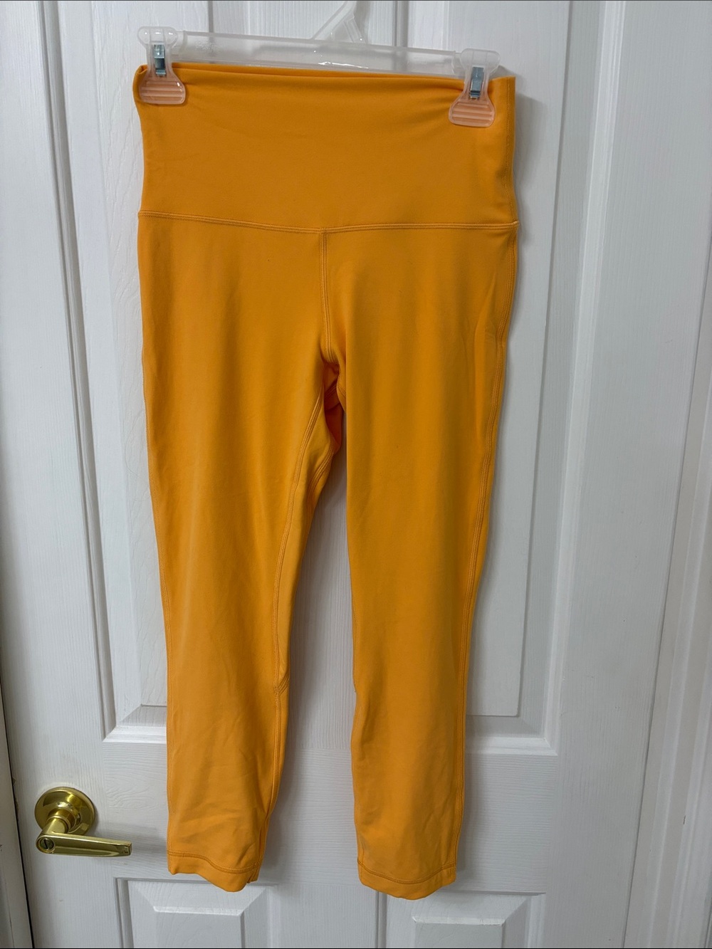 Lululemon Align High-Rise Crop 23" Leggings - mango dream (MGDM) Size 6